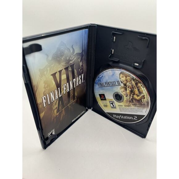 Final Fantasy XII Sony PlayStation 2 PS2, 2006 Very Good Condition Complete CIB - Picture 3 of 7